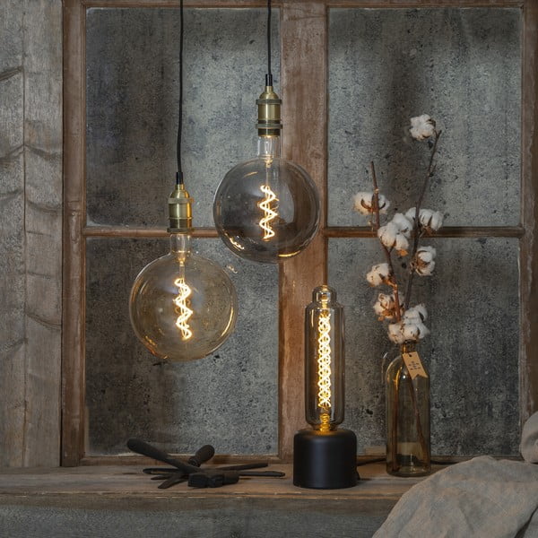 Soe LED dekoratiivne dimmerdatav pirn E27, 3 W Industrial Vintage - Star Trading-image-1