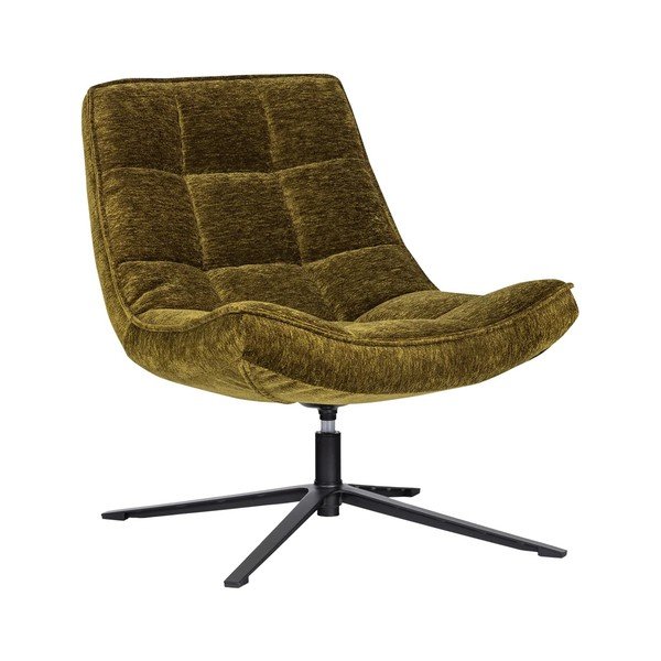 Roheline pöörlev šenill-tool Maudi - WOOOD