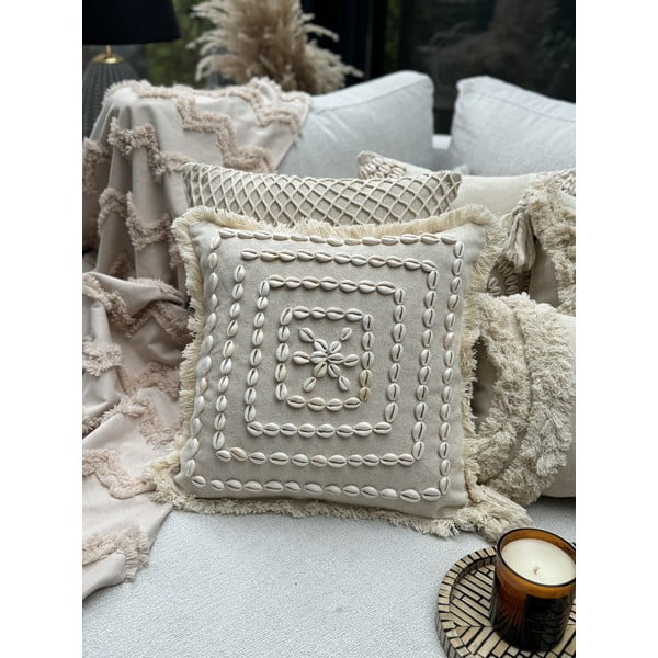 Puuvillane padjakate 43x43 cm Seashells - Mioli Decor-image-2