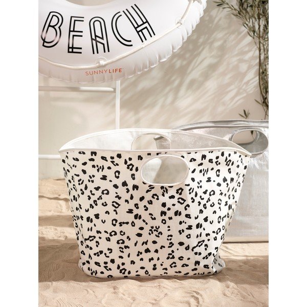 Valge ja must rannakott Everything Bag - Sunnylife-image-1