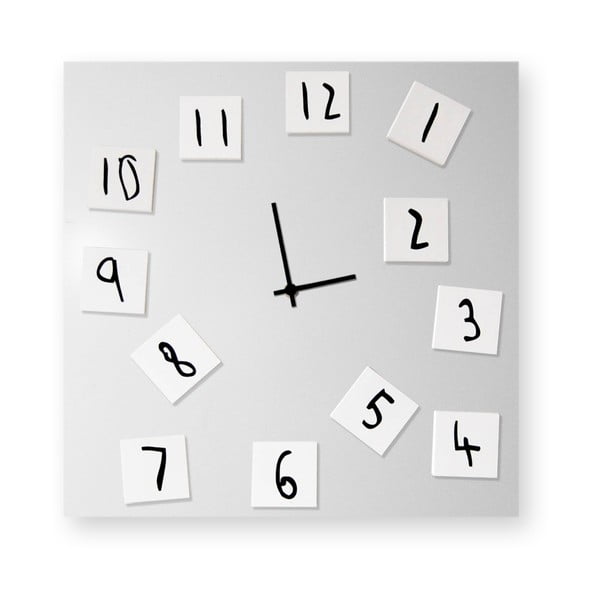 Nástěnné hodiny Changing Clock, 80x80 cm
