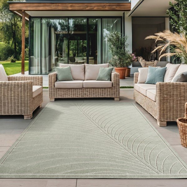 Roheline sise- ja välisvaip 80x150 cm Nova 1204 - Ayyildiz Carpets-image-1