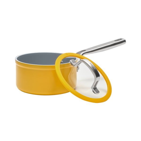 Alumiiniumist pott induktsioonpliidile koos kaane ja mittenakkuva pinnaga  1,3 l Meda 3.0 - FABINI-image-4