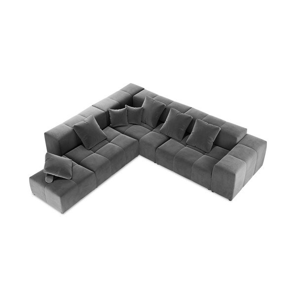 Hall sametist nurgadiivan (muutuv) Rome Velvet - Cosmopolitan Design-image-4