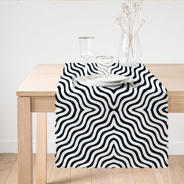 Lauajooksja Zigzag, 45 x 140 cm - Minimalist Cushion Covers