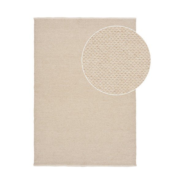 Kreemikas villane vaip 160x230 cm Gaya - House Nordic-image-3