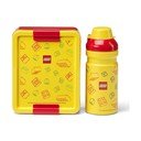 Kollased laste plastikust lõunakarbid, 2 tk Brick – LEGO®
