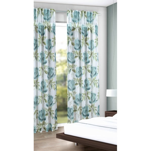 Roheline-sinine kardin 135x245 cm - Sehlbach-image-1