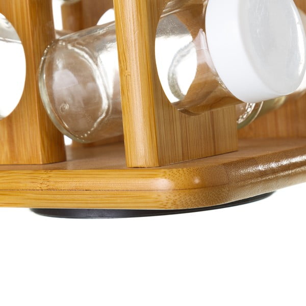 12-osaline maitseainepurkide komplekt koos alusega - Casa Selección-image-1