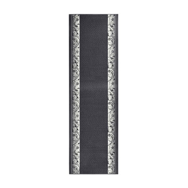 Koberec Basic Elegance, 80x450 cm, šedý