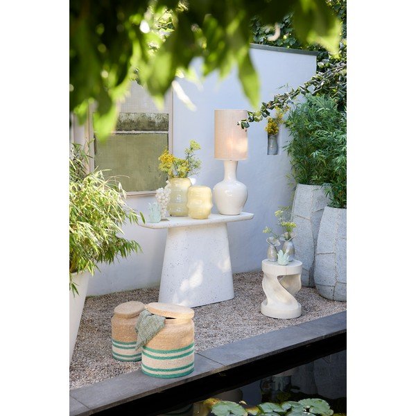 Valge konsoollaud 40x120 cm Hamura - Light & Living-image-2