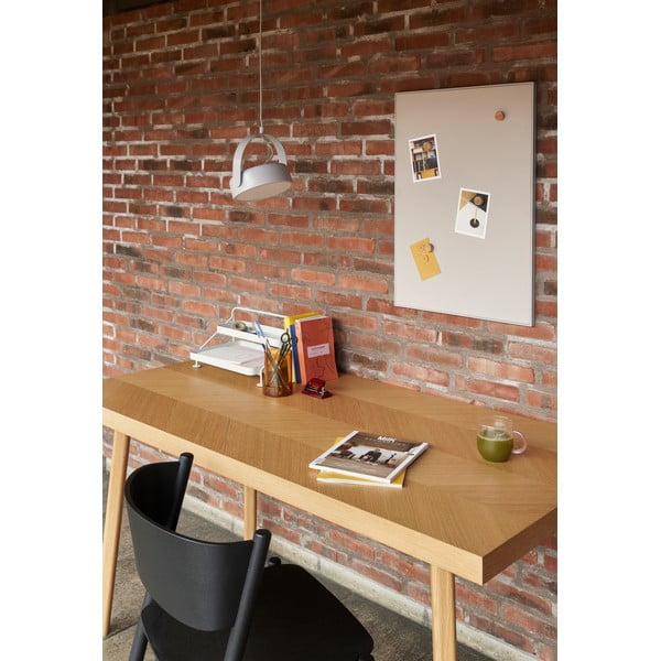 Tammepuidust söögilaud  80x160 cm Herringbone - Hübsch-image-1