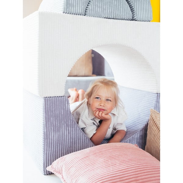 Sinine velvetist laste tumba Rainbow - Wigiwama-image-4