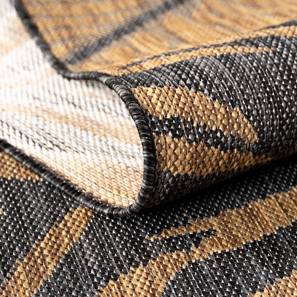 Must/pruun sise- ja õuevaip 140x200 cm Mira 1451 - Ayyildiz Carpets-image-4