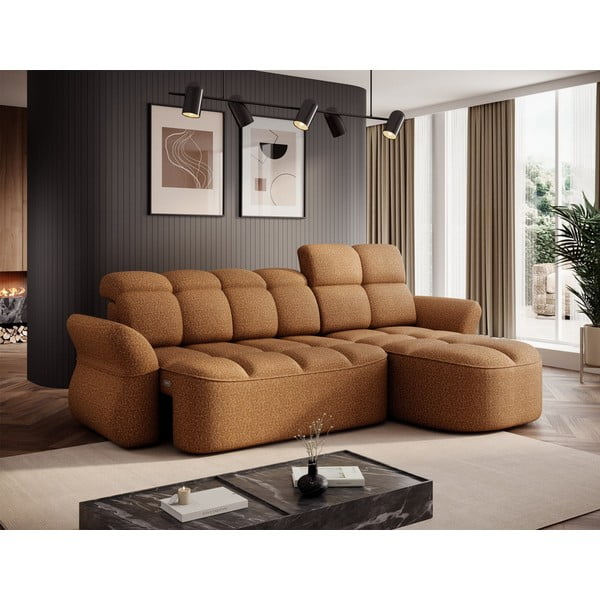 Pruun sametist lahtikäiv/sahtliga nurgadiivan (parem nurk/lamamisosaga) Beneth – ELTAP-image-3