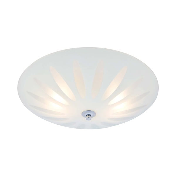 Valge laevalgusti klaasist varjuga Petal - Markslöjd