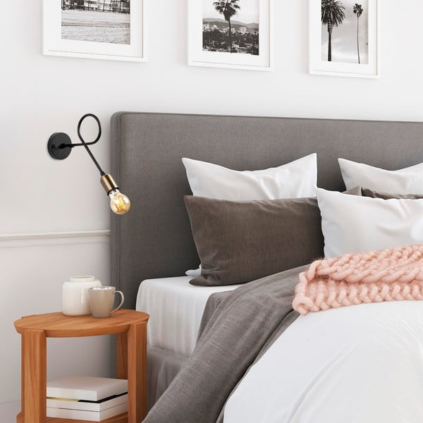 Must seinavalgusti Viraj - Opviq lights-image-1