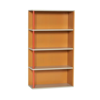 Oranž saarepuidust raamatukapp 60x109 cm Apollo - Hübsch