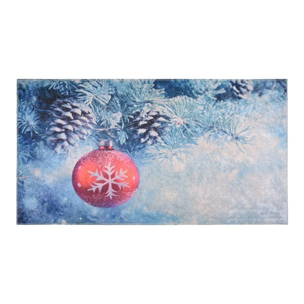 Modrý koberec Vitaus Decorations, 80 x 150 cm-image-2