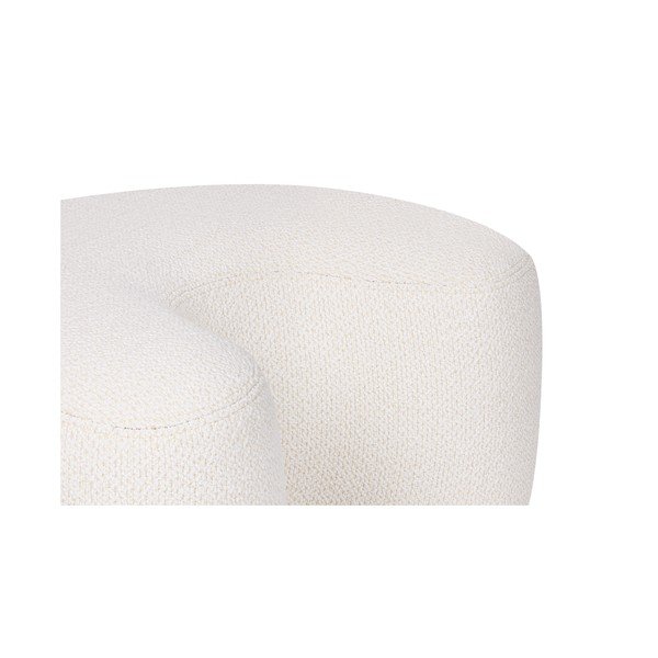 Bouclé kangast beež pouf Ü - noo.ma-image-4