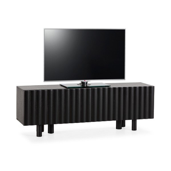 Must mangopuidust telekaalus 160x55x40 cm Tamira - MOME-image-3