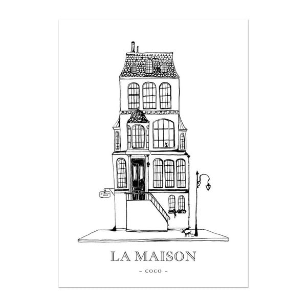 Plakát Leo La Douce La Maison Coco, 29,7 x 42 cm