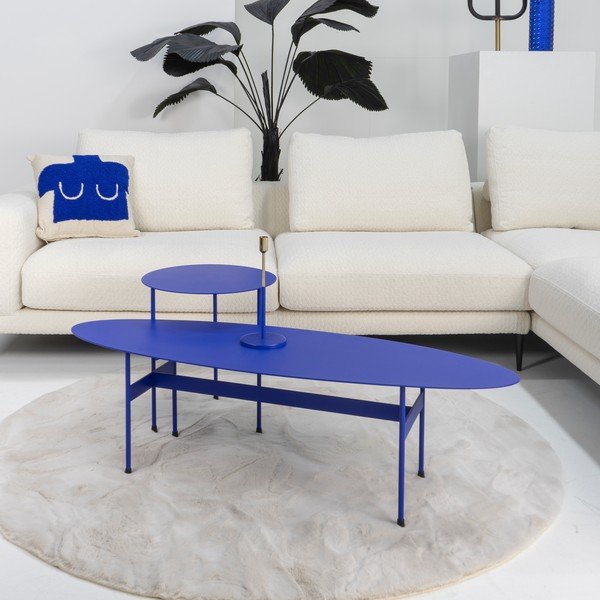 Metallist ümmargune laud 40x40 cm Mira - Spinder Design-image-2