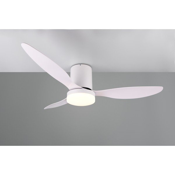 Matt valge LED-laevalgusti ø 132 cm Göteborg - Reality-image-3