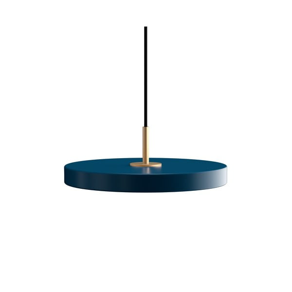 Petrooleumi värvi LED rippvalgusti metallist lambivarjuga ø 31 cm Asteria Mini - UMAGE