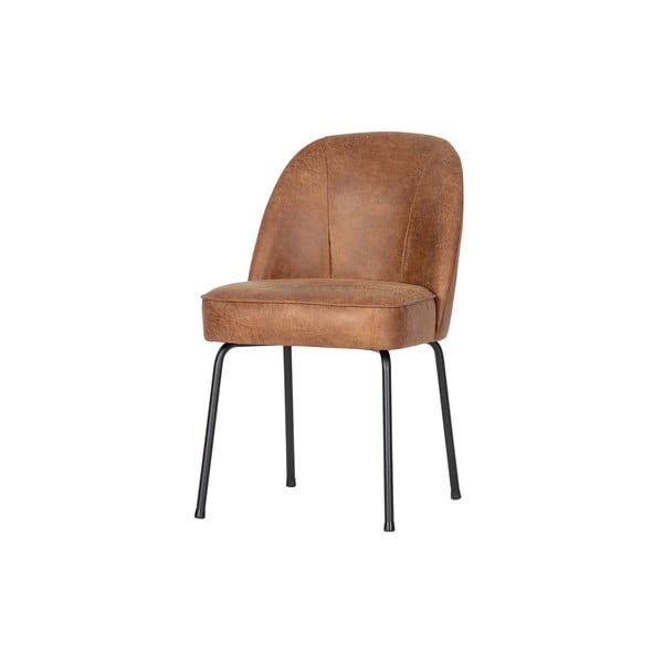 Konjakipruunid nahast söögitoolid 2tk komplektis Vogue - WOOOD-image-3