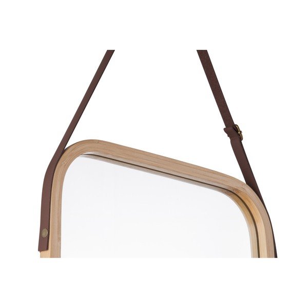 Bambusraamiga seinapeegel Idylic, pikkus 40,5 cm Idyllic - PT LIVING-image-1