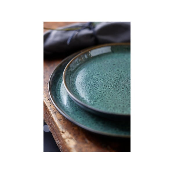 Tumeroheline keraamiline taldrik ø 21 cm - Bitz-image-2