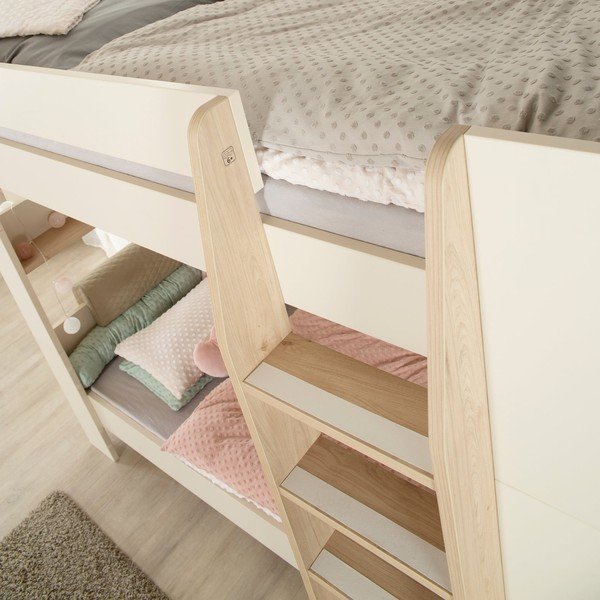 Beež laste narivoodi ilma voodipõhjata 90x200 cm Double - Roba-image-2