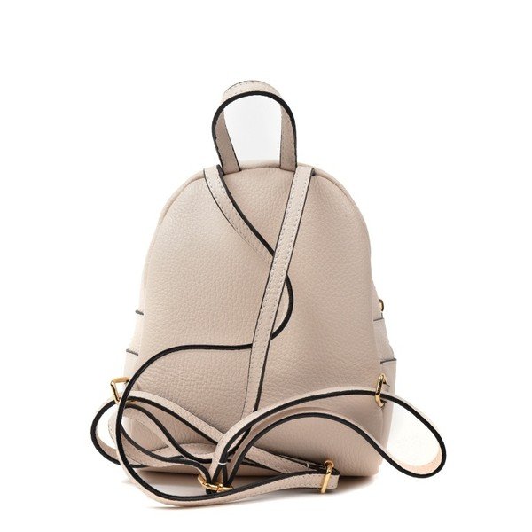 Béžový kožený batoh Renata Corsi Suelo-image-2