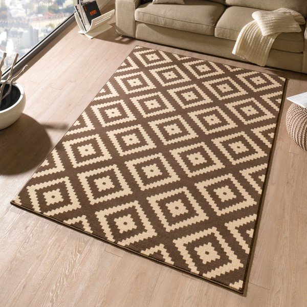 Pruun vaip 150x80 cm Diamond - Hanse Home-image-1