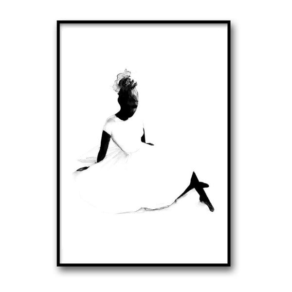 Autorský plakát Ballerina, A4