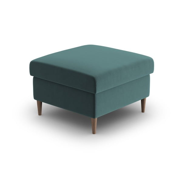 Petrooleumi värvi sametist jalatugi Kyoto - Cosmopolitan Design-image-2