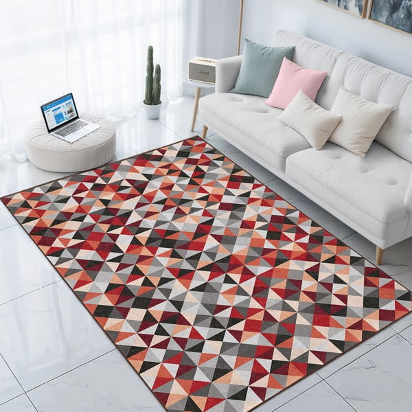 Punane-hall pestav vaip 120x180 cm Ignite - Mila Home-image-3