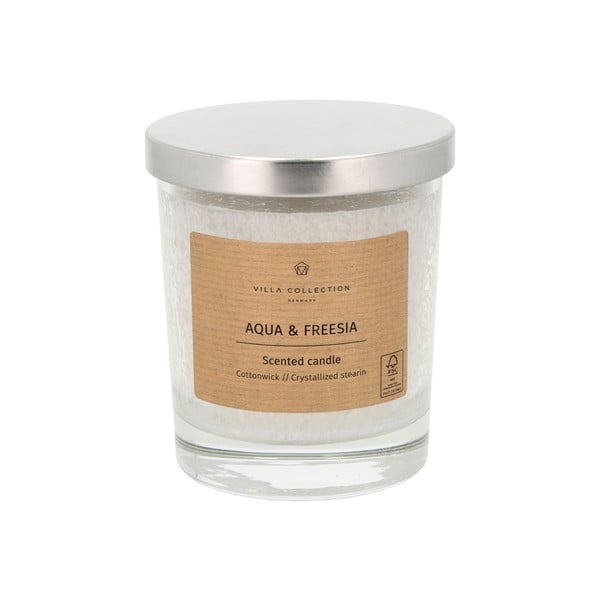 Lõhnaküünal, põlemisaeg 40 h Kras: Aqua & Freesia – Villa Collection