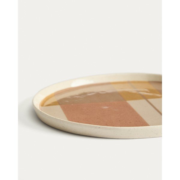 Keraamiline serveerimistaldrik ø 16 cm Julnet - Kave Home-image-3