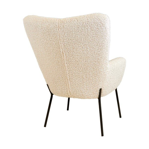 Valge bukleekangast tugitool Glasgow - House Nordic-image-4