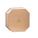 Pruun dimmerdatav LED laualamp (kõrgus 3,5 cm) Accordion – Gingko