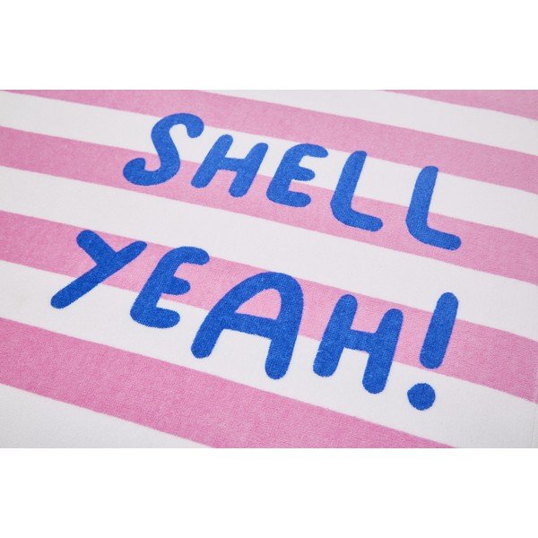 Roosa rannarätik 160x76 cm Shell Yeah - Catherine Lansfield-image-1