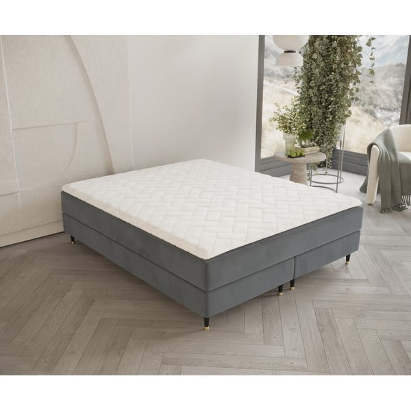 Keskmise kõvadusega kattemadrats 160x200 cm Latex - Maison de Rêve-image-1