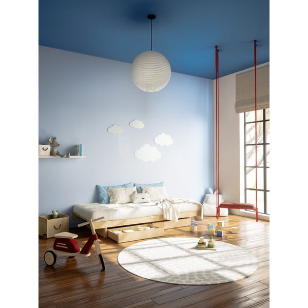 Männipuidust üheinimesevoodi koos voodipõhjaga 90x200 cm. Kanso - Karup Design-image-1