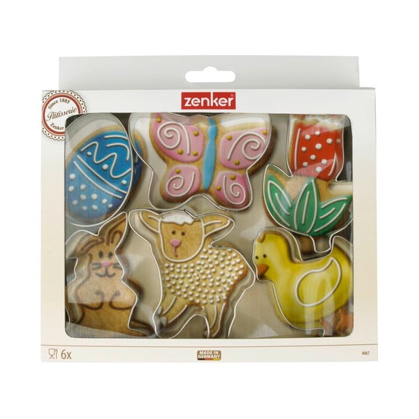 6 lihavõttepühade löögikolmiku komplekt - Zenker-image-2