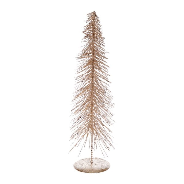 Dekorativní kovový stromek v béžovozlatém odstínu Ewax Arbol, výška 40 cm