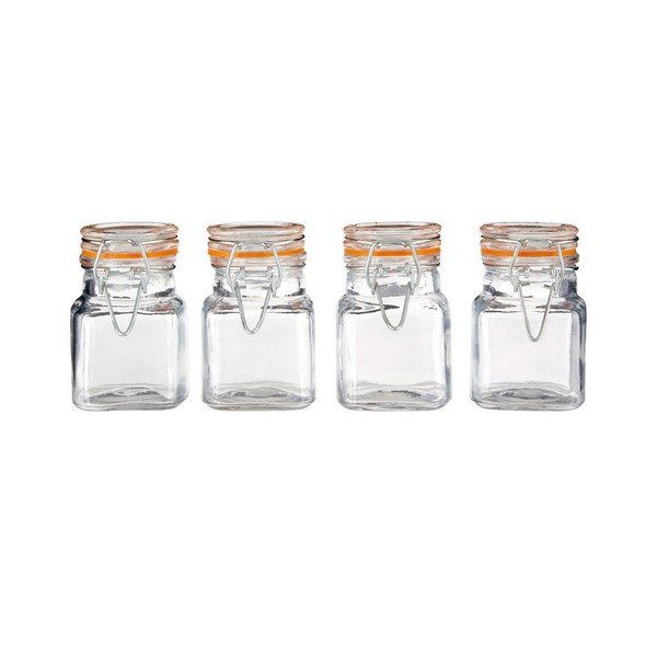 4 klaasist vürtsipurkide komplekt, 90 ml - Premier Housewares