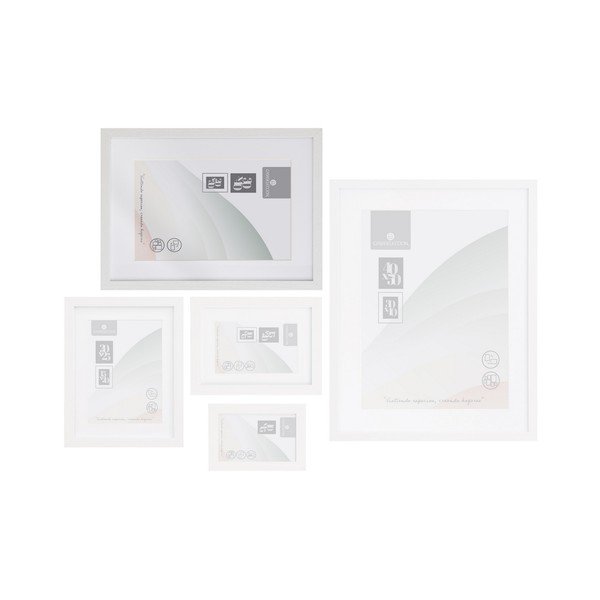 Valge seinaraam 32x42 cm Sencillo - Casa Selección-image-1