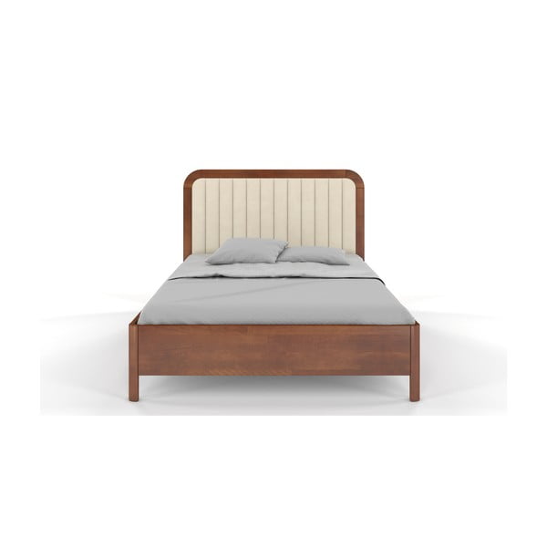 Helepruun kahekordne voodi pöögipuidust , 180 x 200 cm Visby Modena - Skandica-image-2